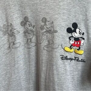 Disney Florida Men’s Classic Embroidered & PrintMickey Mouse Cotton Blend Medium